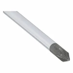 This WESTWARD screwdriver features a #1 Phillips tip and a long shaft for reaching fasteners in confined spaces. It is a general-purpose tool for driving and removing Phillips-head screws in assembly, maintenance, and repair tasks. Not ESD safe and not tether capable.