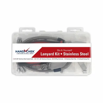 OEM Tool Lanyard Kit: Stainless Steel, Nylon, 101 Components - Lanyard Assembly Kits