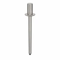 Blind Rivet,1.616" L,0.154" dia,PK500: Inch, 1 39/64 in Overall Lg, 5/16 in Body Lg, Dome, 500 PK (MPN AD52H201)