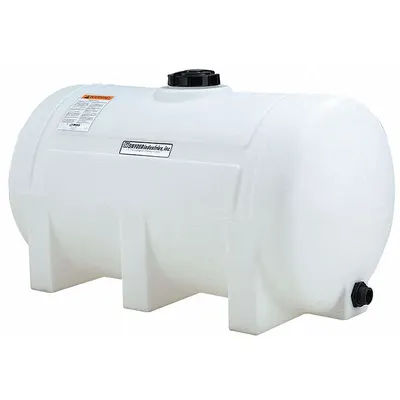 SNYDER INDUSTRIES Storage Tank: Single Wall, Horizontal, 300 gal, Closed Top - Horizontal Liquid Storage Tanks