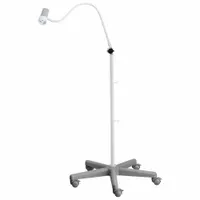 WALDMANN Exam Light: LED, 30,000 lux @ 0.5 m, Floor Stand, 4400K, 93 CRI, 8 W Watt, 100 to 240V AC (MPN D15992110)