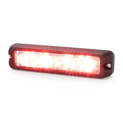 CODE 3 Warning Light: Emergency Vehicle Mini Light Bar, Amber/Blue/Red/White - Emergency Vehicle Perimeter Lights
