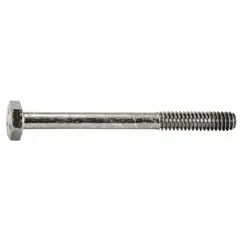 Hex bolt for general plumbing applications. Used for fastening components in pipe assemblies and fixtures. Suitable for replacement or new installations.