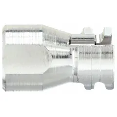 This Thor steel quick-connect air coupling plug features a sleeve locking mechanism for secure connections in pneumatic systems. With a 3/8"-18 thread size and 3/8 in hose fitting size, it is suited for industrial air lines and tools requiring rapid coupling and uncoupling without tools.
