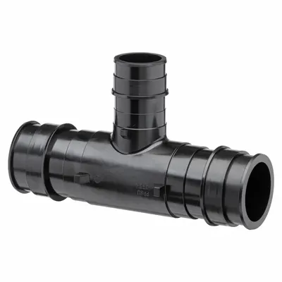 ZURN QEPT887X Expansion Polymer Barbed Tee - Expansion Polymer Barbed Tube Fittings