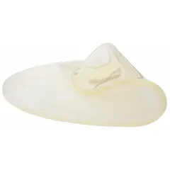 This self-sealing drain cover seal from ULTRATECH is a clear, circle-shaped polyurethane seal measuring 20 inches in diameter and 3/8 inch thick. Designed to temporarily seal floor drains with a maximum diameter of 14 inches, it is used in industrial and commercial settings to contain spills, control odors, or prevent debris entry during maintenance or cleaning.