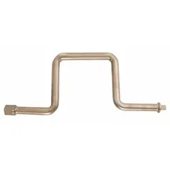 This non-sparking speeder handle is constructed from nickel aluminum bronze with an unfinished surface. It has a plain grip and an overall length of 16 inches. Designed for use in environments where sparking must be avoided, such as areas with flammable gases or dusts.