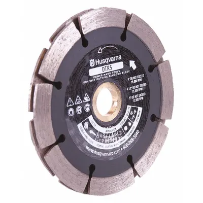 HUSQVARNA DTR5 TP 4.5 Tuckpointing Blade, 4 1/2 in, Wet/Dry, Better - Tuckpointing Blades