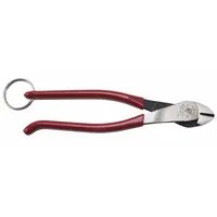 Iron Workers Plier: Flat, 9 1/8 in Overall Lg, 7/8 in Jaw Lg, 1 1/4 in Jaw Wd, 1/2 in Jaw Thick (MPN D248-9STT)