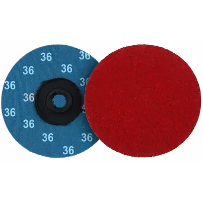 WEILER 3" Cool-Cutting Sanding Disc for Stainless Steel & Nickel Alloys - Cool-Cutting Sanding Discs for Stainless Steel & Nickel Alloys