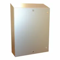 HAMMOND Electrical Enclosure: 304 Stainless Steel, 30 in x 24 in x 8 in, NEMA 12/13/3R/4/4X, Hinged (MPN ST302408SS)