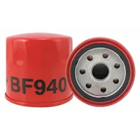 BALDWIN FILTERS Fuel Filter: Spin-On, 3 in Outside Dia, M20-1.50 Thread Size, Cellulose, BF940