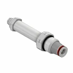 Screw-in, two-position, normally open, two-way solenoid cartridge valve with C10-2 cavity size. Steel construction with polyurethane seal. Used in hydraulic systems for on/off flow control in industrial machinery, mobile equipment, and automation.