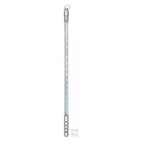 VEE GEE Armored Liquid In Glass Thermometer: -4°F to 230°F, Partial Immersion, 3 in Immersion Dp (MPN 80902-A)
