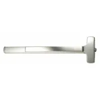 FALCON EXITS Surface Vertical Rod: 3 ft Max Door Wd, Stainless Steel (MPN F-25-V-EO 3 32D)