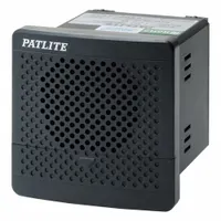 PATLITE Audible Alarm: Tone Sound, 4 W Watt, 12 to 24V DC, Indoor/Outdoor, BDV-15JF-K