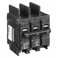 Miniature Circuit Breaker: 60 A Amps, 240V AC, 3 Poles, Std (MPN BQ3B060)