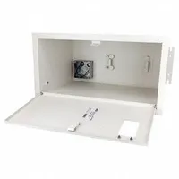 HUBBELL WIRING DEVICE-KELLEMS Cord Reel Enclosure: 4 in Square Electrical Box, 14 4/5 in Overall Ht (MPN HBLIPRBOX)