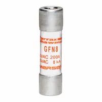 MERSEN Fuse: GFN Series, Midget, Time-Delay, 8 A, 250 V AC, 13/32 in x 1 1/2 in, Indicating (MPN GFN8)