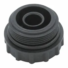 This plug assembly is a replacement component for compressed air treatment systems. It is used to seal or cap ports in pneumatic filtration, regulation, and lubrication units, helping maintain system pressure and prevent contamination in industrial air lines.