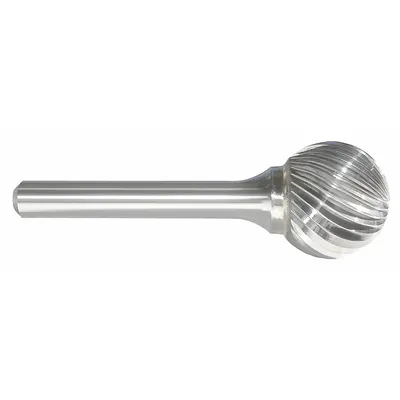 OEM Single-Cut Ball Bur, 1/8" Head, 1/8" Shank, SD-42L3 - Single-Cut Ball Burs