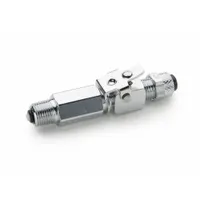 PARKER Compression Fitting Adapter: 1/8 in Pipe Fitting Size, Compression x MNPT, Brass (MPN 398P-4-2)