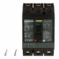 Molded Case Circuit Breaker: 70 A Amps, 65kA at 240V AC, Fixed, Line/Load Lug, ABC, 3 Poles, 600V AC (MPN HGL36070)