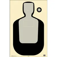 ACTION TARGET Shooting Range Targets: Paper, Silhouette Target, 35 in Ht, 23 in Wd, 100 PK (MPN TQ-19E-100)