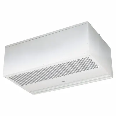 MARS Air Curtain: For 4 ft Opening Wd, 1,383 cfm, 208V AC, 1 Ph, White, Aluminum - Heated Recess-Mounted Air Curtains