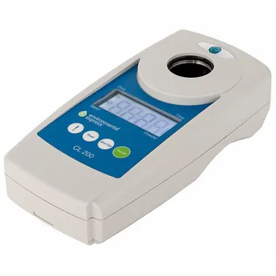 ENVIRONMENTAL EXPRESS Colorimeter: Chlorine, 530 nm Wavelengths, 0.01 A, 3% Accuracy - Single Parameter Colorimeters