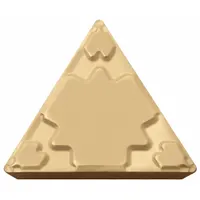 Triangle Turning Insert,CVD Carbide (MPN TPMR321GPCA025P)