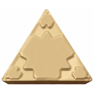 KYOCERA Triangle Turning Insert,CVD Carbide (MPN TPMR321GPCA025P) - Triangle (T) Indexable Turning Inserts