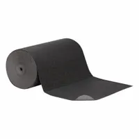 PIG Sorbent Roll: 200 ft Lg, 32 in Wd, Black/Gray, Polypropylene, 200 ft Roll Lg, 32 in Roll Wd (MPN MAT2904)