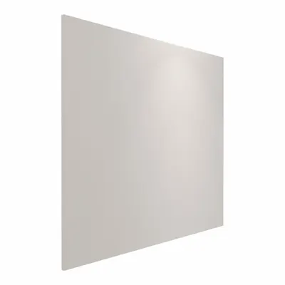 HADRIAN Partition Panel: Solid Plastic HDPE, Plastic, Bone, 55 in Ht, 24 in Wd - Panels & Panel Posts for Bathroom Partitions