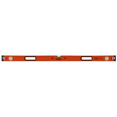 JOHNSON LEVEL HD Aluminum Box Level: Level & Plumb, Box, Cushioned, Cushioned, 48 in Overall Lg - Standard Box Levels