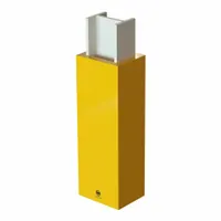 BANNER STAKES Column Padding: 2 in, 2 in, 4.25 in, 4.25 in, Rectangle, 72 in Overall Ht, Vinyl (MPN CP-024_25-72-307)