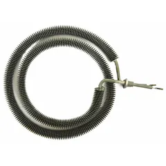 Replacement heating element for HVACR heaters and heat exchangers. Used to restore heat output in commercial and industrial heating systems where the original element has failed.