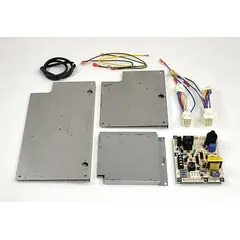 Heating kit for HVAC systems, used as a replacement component to provide heating functionality. Suitable for residential and light commercial applications where original heating elements require replacement.