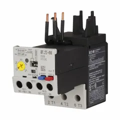 IEC electronic overload relay for motor protection against overload, phase loss, and phase unbalance. 3-pole design with Frame Size C, 1NO/1NC auxiliary contacts, and phase loss sensitivity. Compatible with Frame Size C contactors. No thermal units required.