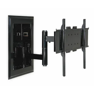 PEERLESS In-Wall TV Mount: Wall, For 46 in to 90 in Screens, Max. 200 lb, Tilting - Tilting Television Mounts