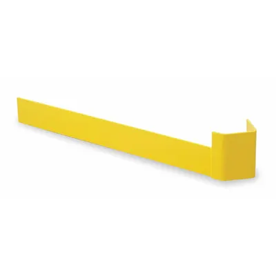 STEEL KING Outside Rack Guard Right: Bolt-On - Floor-Mount Steel Pallet Rack Aisle Guards