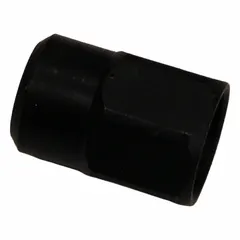 Replacement collet nut for securing accessories on compatible power tools. Used in grinding, cutting, and finishing operations to maintain a secure grip on collets.