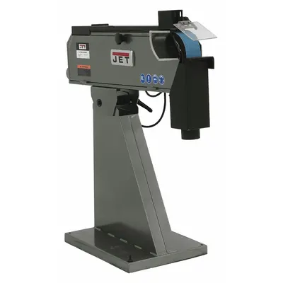JET Belt Grinder: For Metal, 230 V, Single-Phase, 4 hp, 3 in Belt Wd, 79 in Belt Lg - Floor Standing Belt Machines
