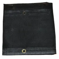 MAURITZON Tarp: 17.5 ft Lg, 11.5 ft Wd, Std Duty, 5 mil, Vinyl, Black, 10 oz/sq yd, PVC Coated (MPN MBT-12-04-1218)