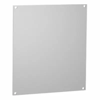 HAMMOND Enclosure Panel: Back Panel Panel, 10.75 in Overall Ht, 8.88 in Overall Wd - Interior Mounting Panels