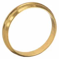 PARKER Compression Fitting Ferrule: 1 in OD Size, Compression, Brass (MPN 16BF16-B)