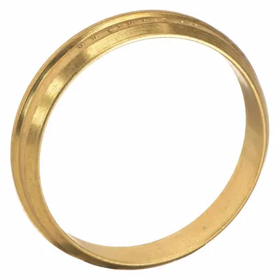 PARKER Compression Fitting Ferrule: 1 in OD Size, Compression - Double-Ferrule Brass Compression Fittings