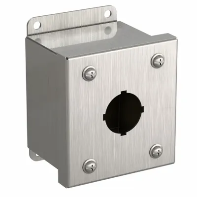 HAMMOND 1435SSA 304 Stainless Steel Push Button Enclosure - Enclosures for 30mm Operators