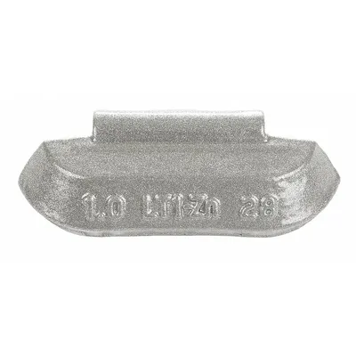 PERFECT EQUIPMENT LT1Z-035 Clip-On Wheel Weight, 3.5 oz, Zinc, Coated - Clip-On Wheel Weights