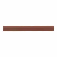 This rubber-bond finishing stick is designed for die polishing and finishing operations in tool and die making, mold manufacturing, and metalworking. With a hardness grade of B, it provides controlled stock removal and a consistent surface finish on contoured or flat dies. Dimensions: 6" length, 1/2" width, 1/2" height